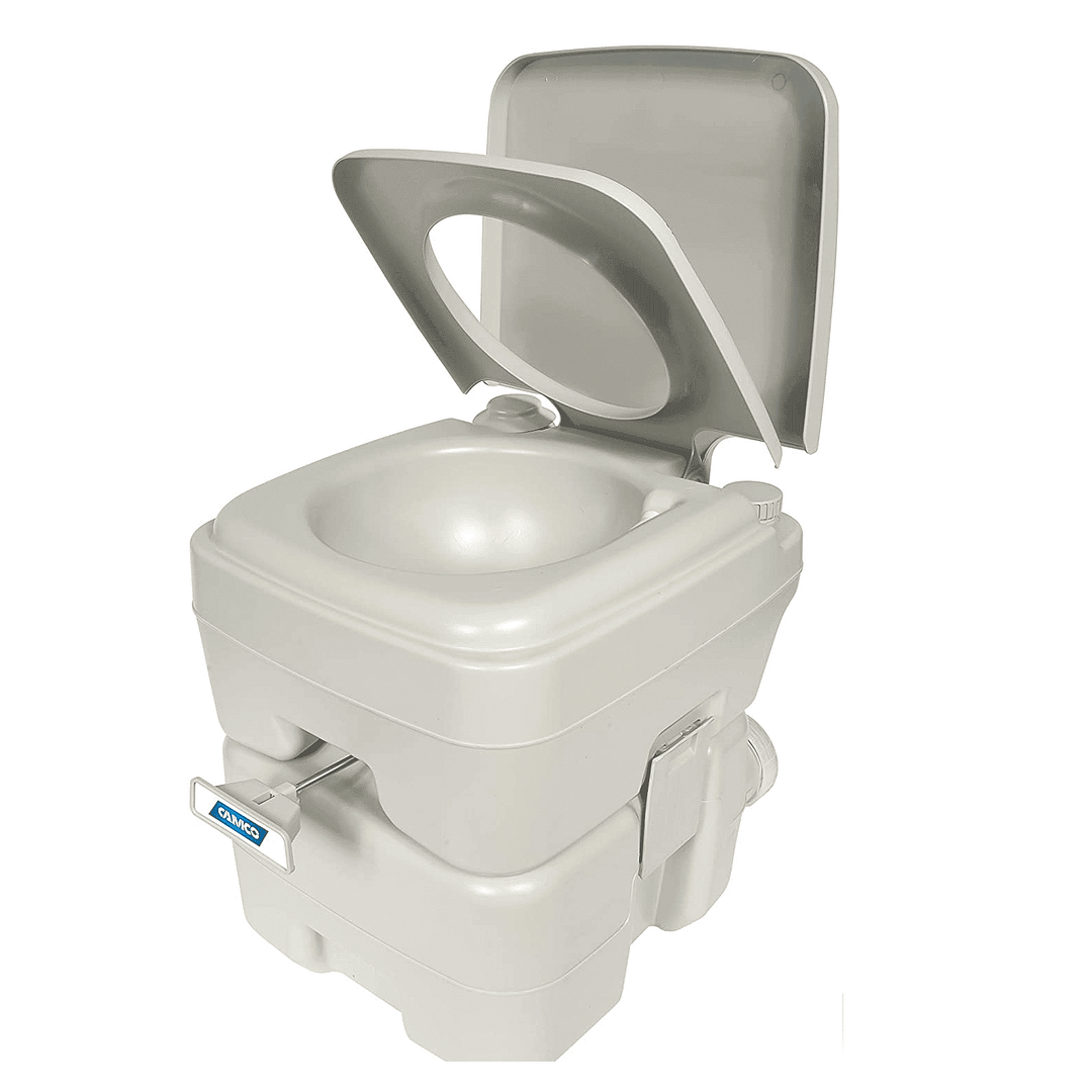 camco compostable dry toilet for camper camping