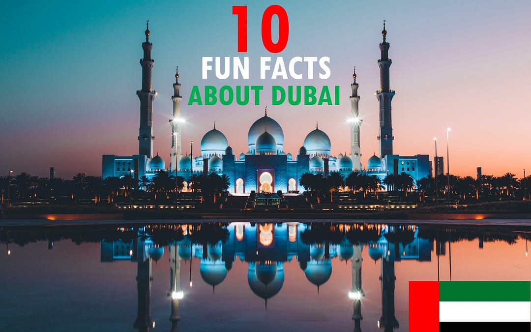 10 fatti divertenti su Dubai (EAU) che vi lasceranno a bocca aperta!