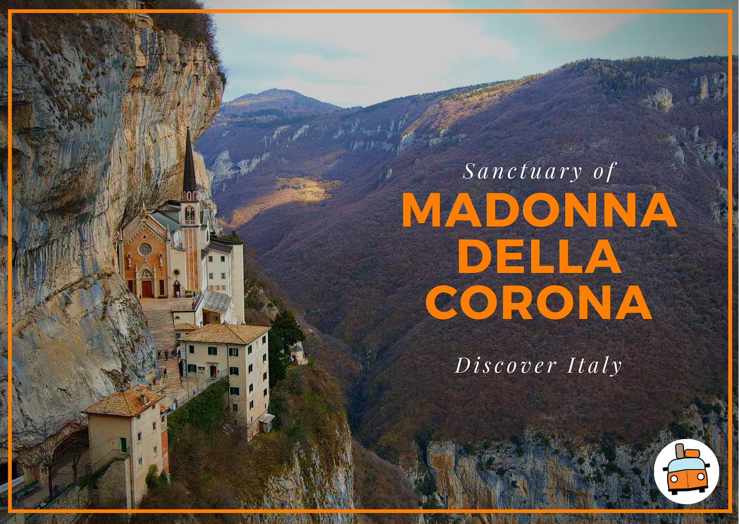 madonna della corona - how to visit the church on the mountain in northern italy