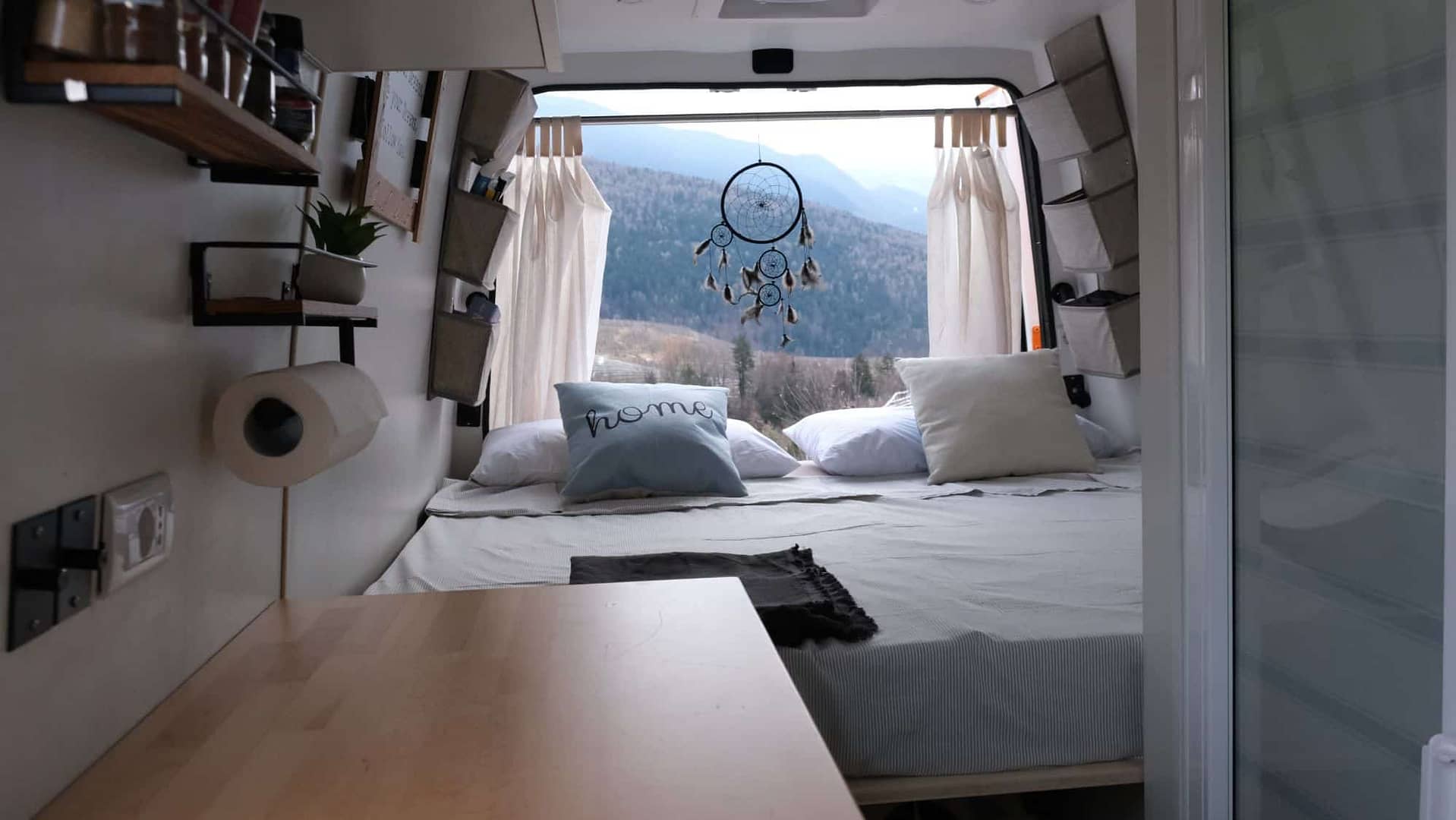 VERSIONE letto fai da te completo - come camperizzare un furgone