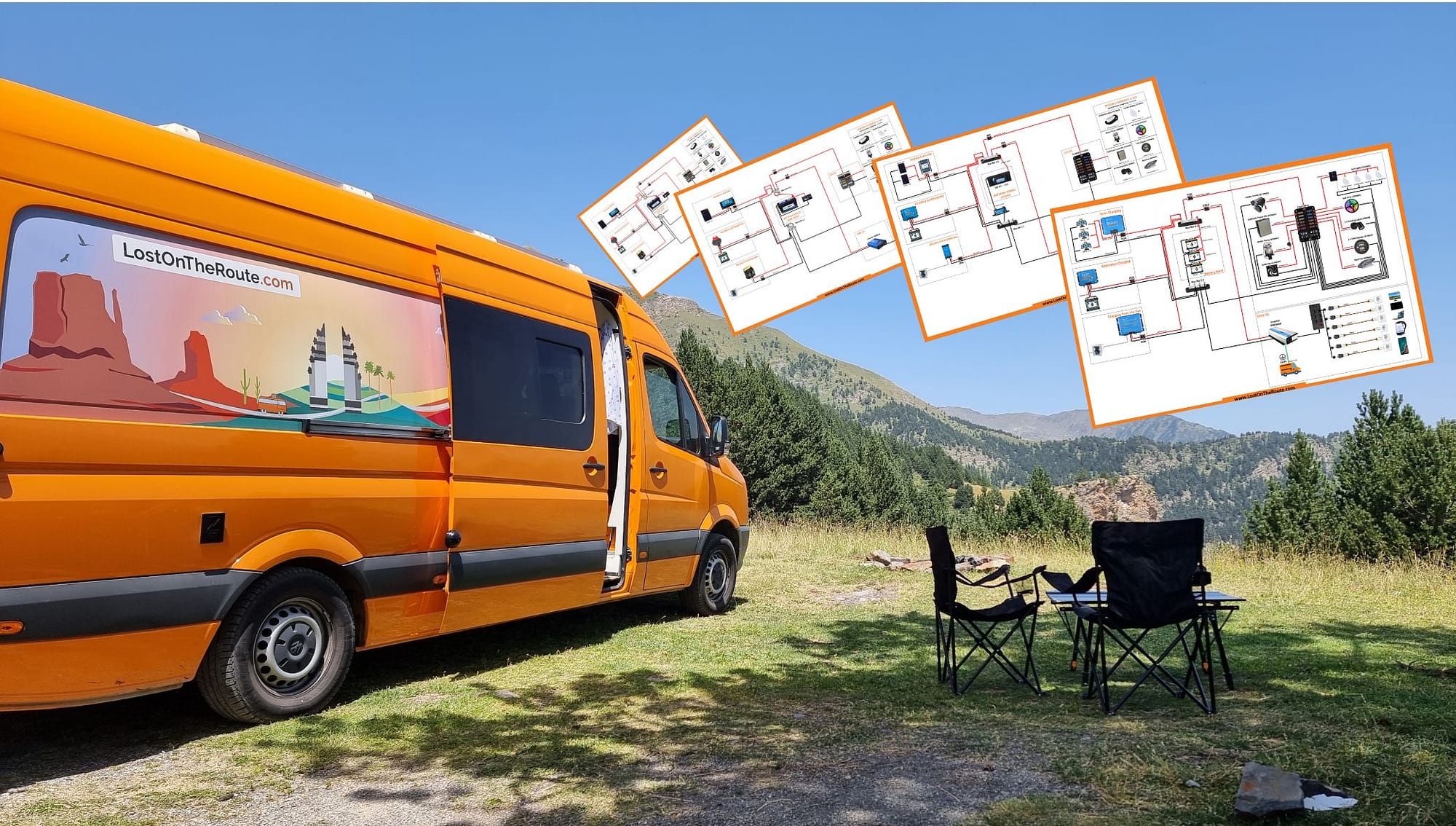 Diagrams for Installing your DIY Electric System on your Van