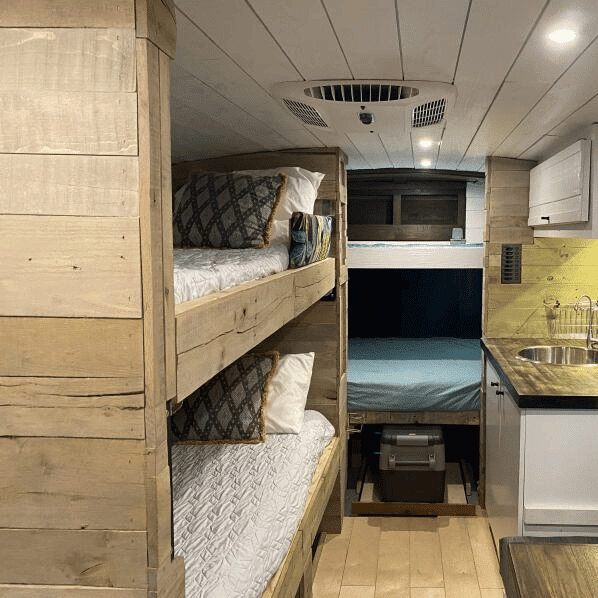 camper bunk bed - example