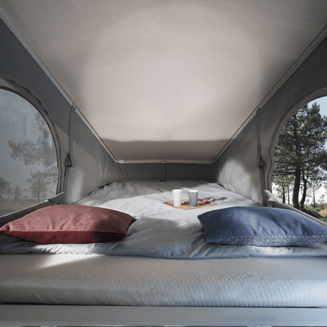 camper roof bed