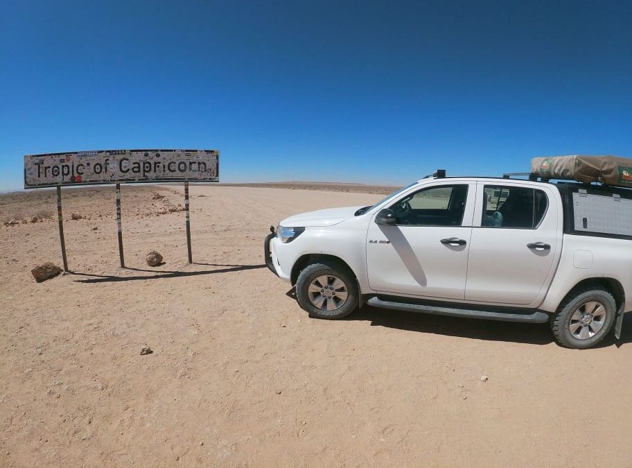 Namibia: Viaggiare su un’auto da campeggio 4×4